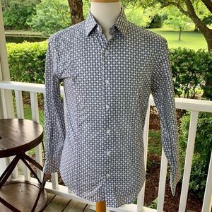 Ravi Sehgal Bespoke Athletic Taper Fit Dress Shirt